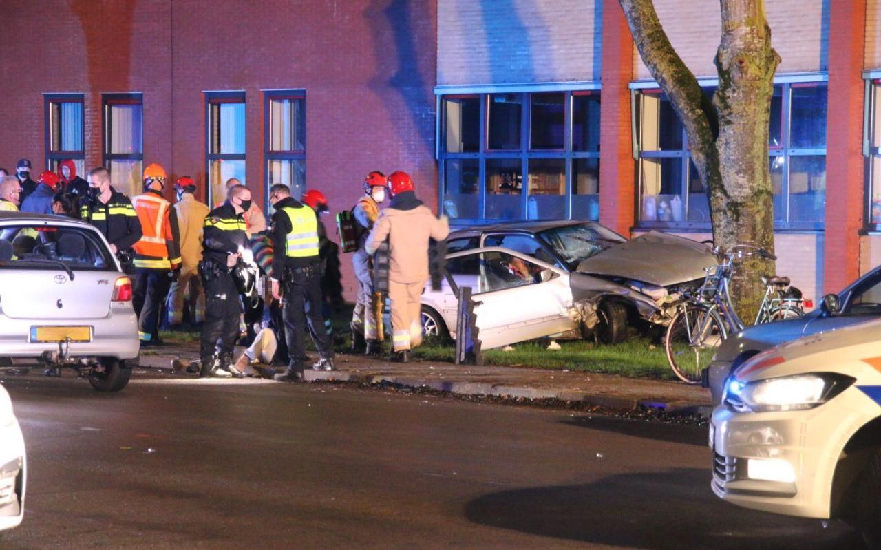Beelden van het ongeval. Beeld: Joey Lameris Beelden van het ongeval. Beeld: Joey Lameris