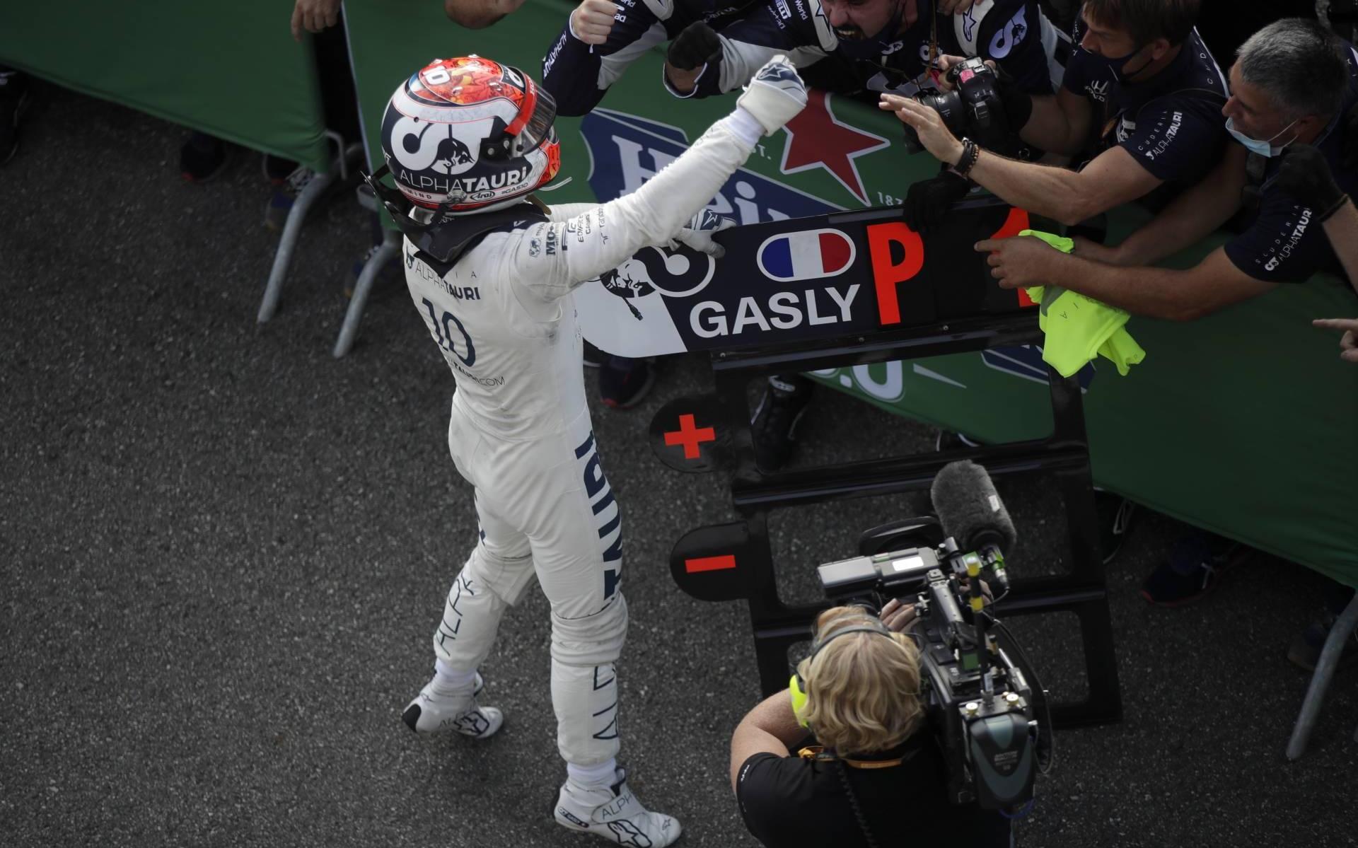 Monza-winnaar Gasly kan zege bijna niet geloven