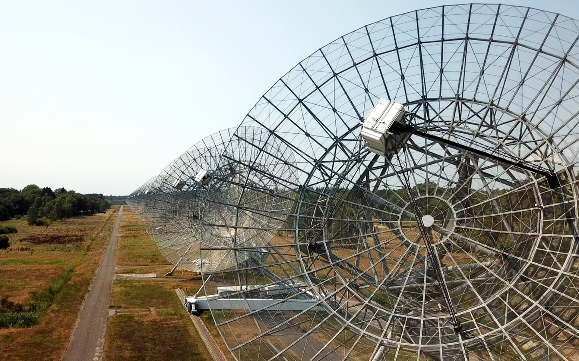 Radiotelescoop van Astron in Westerbork. Foto: Astron