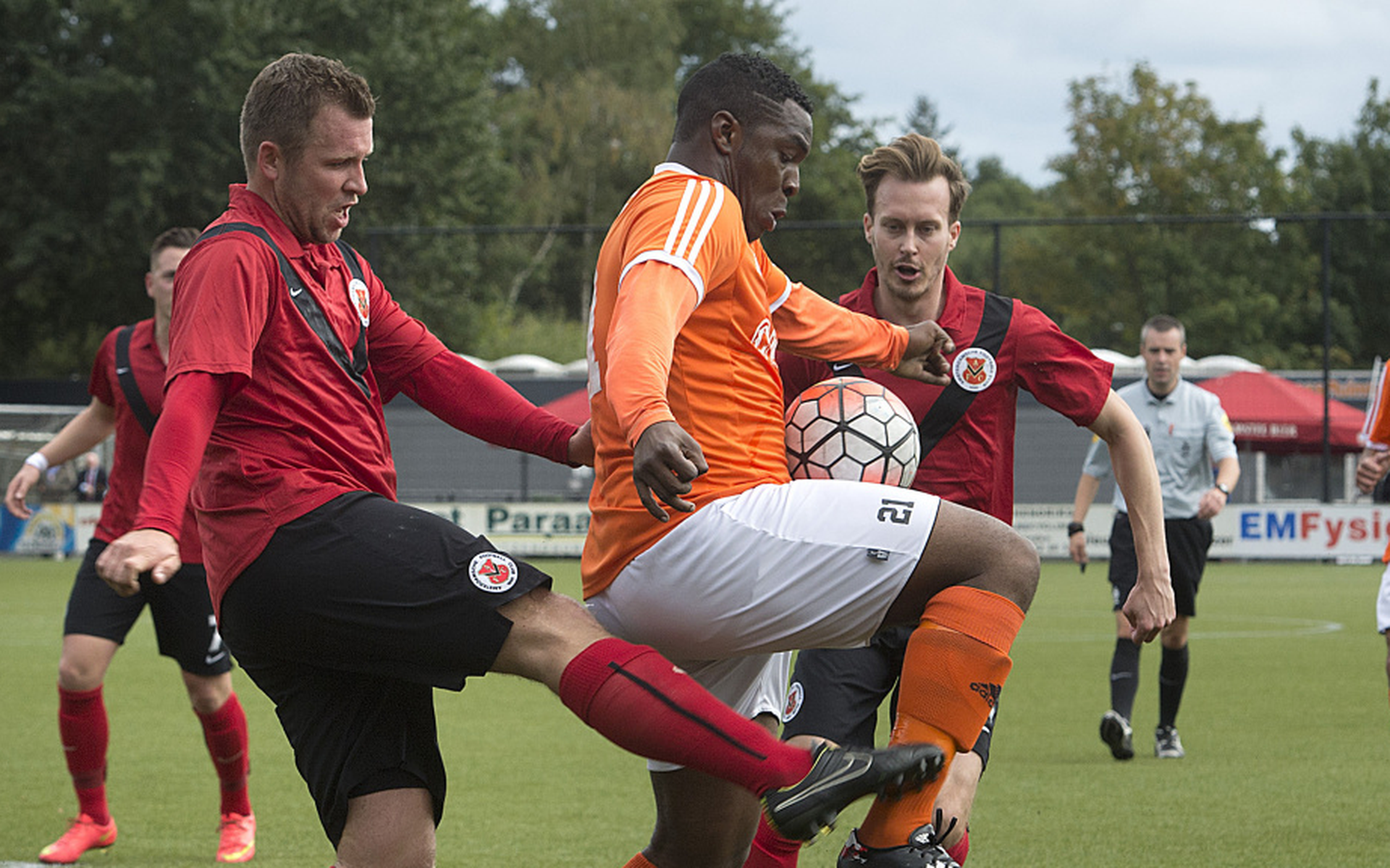 Junior Albertus in actie voor WKE