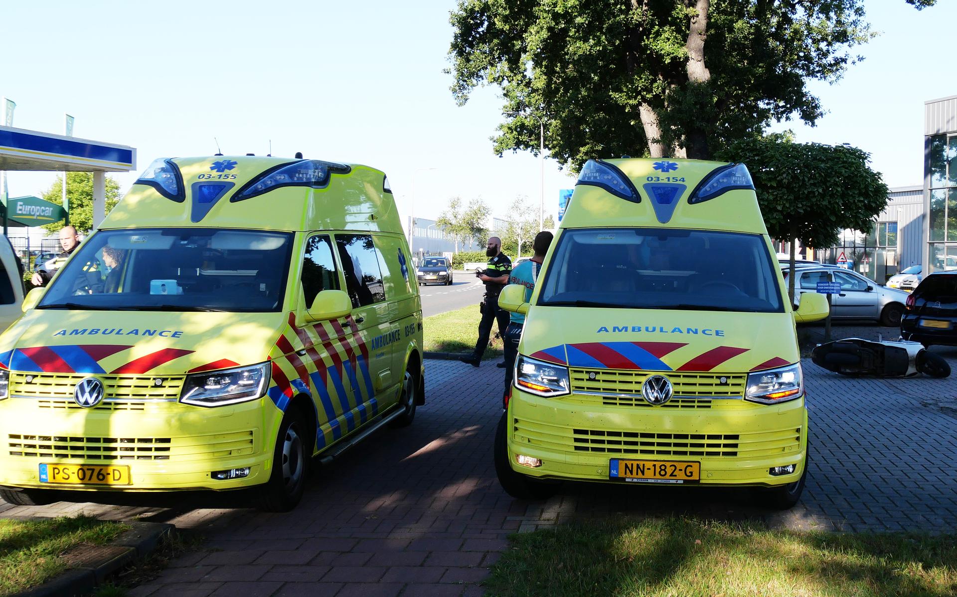Twee gewonden bij ongeval in Hoogeveen.