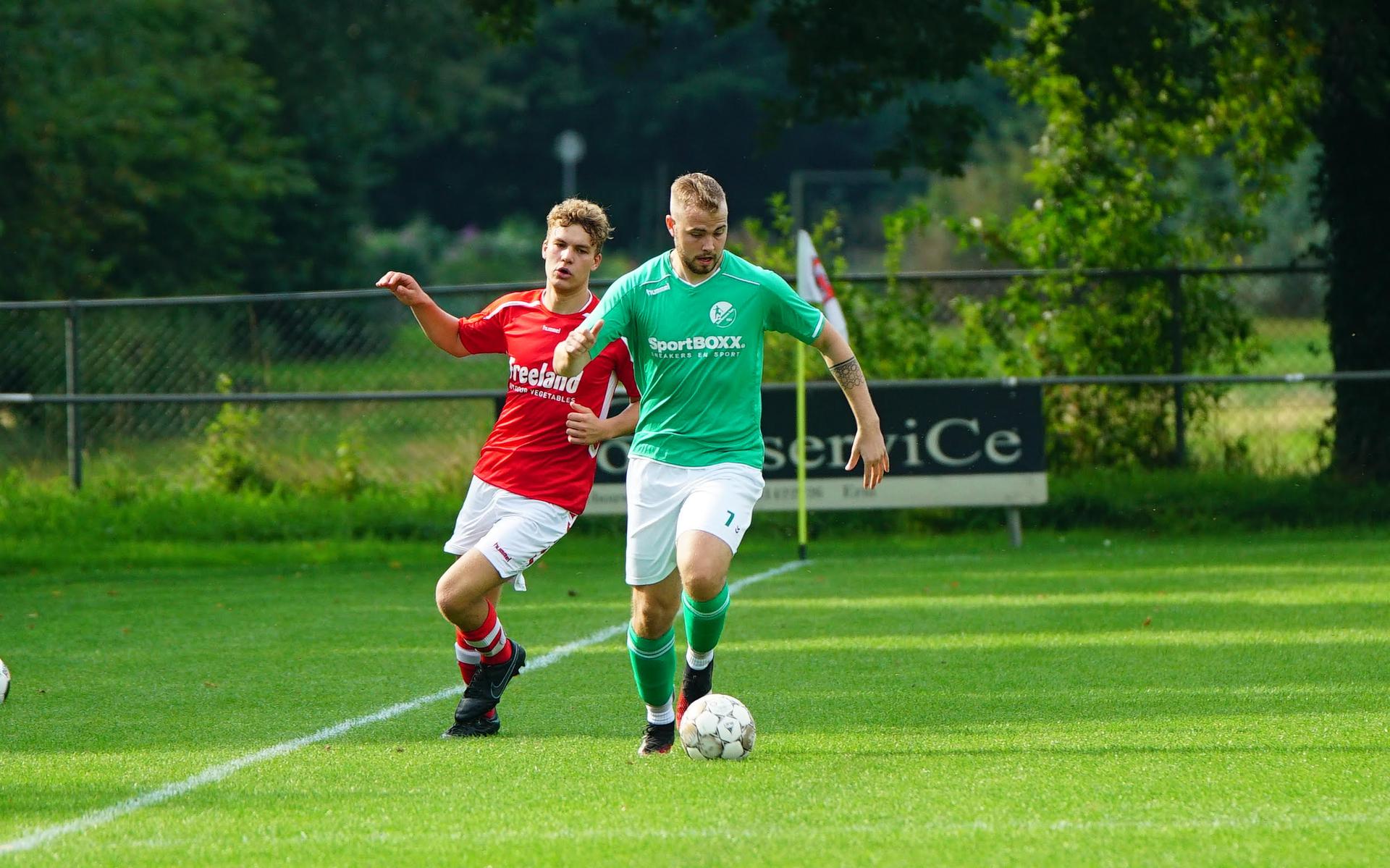 Daimy ten Velde (23) uit Klazienaveen heeft bij Zwartemeerse Boys het plezier in het voetbal weer teruggevonden.