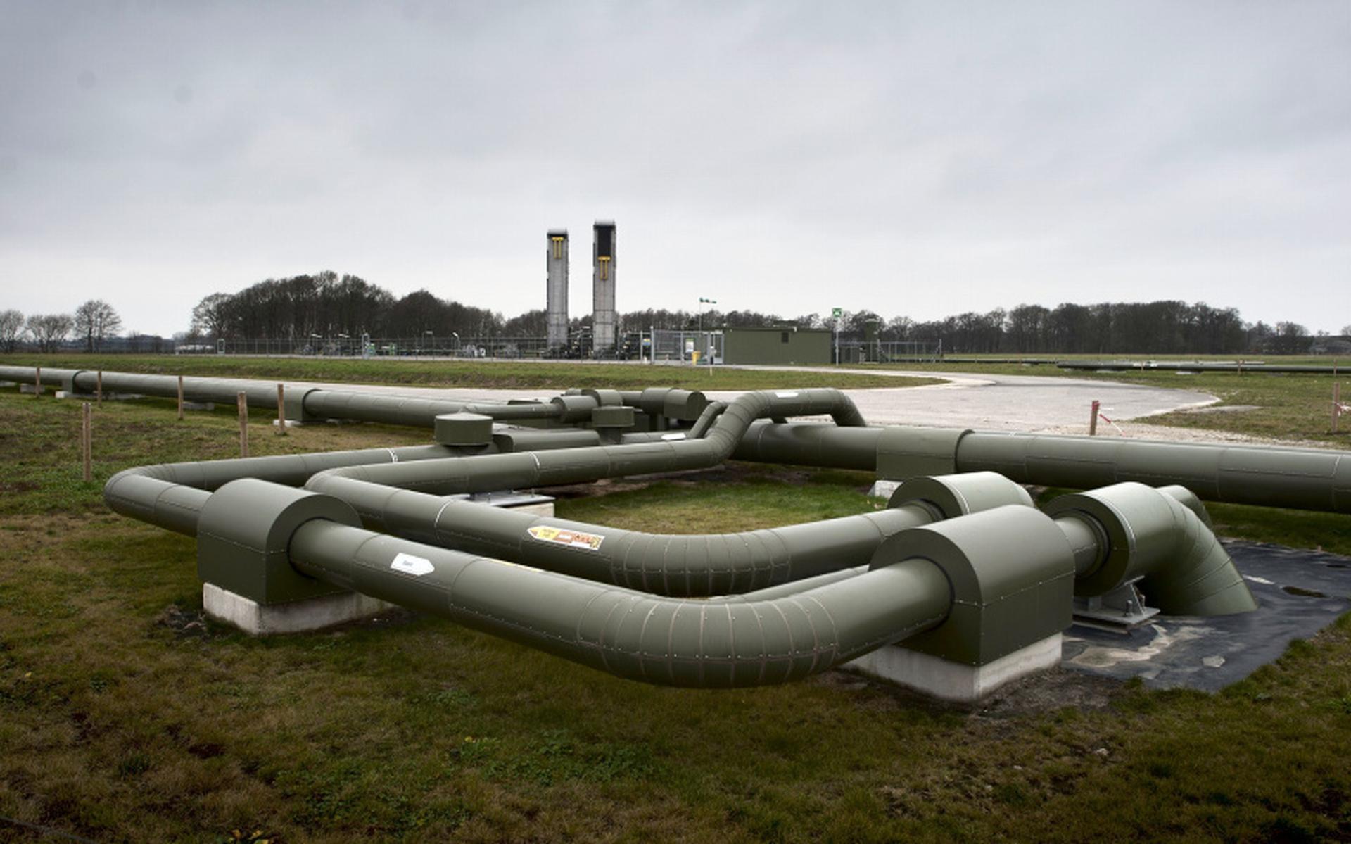 Twents protest tegen injectie afvalwater uit Schoonebeek.