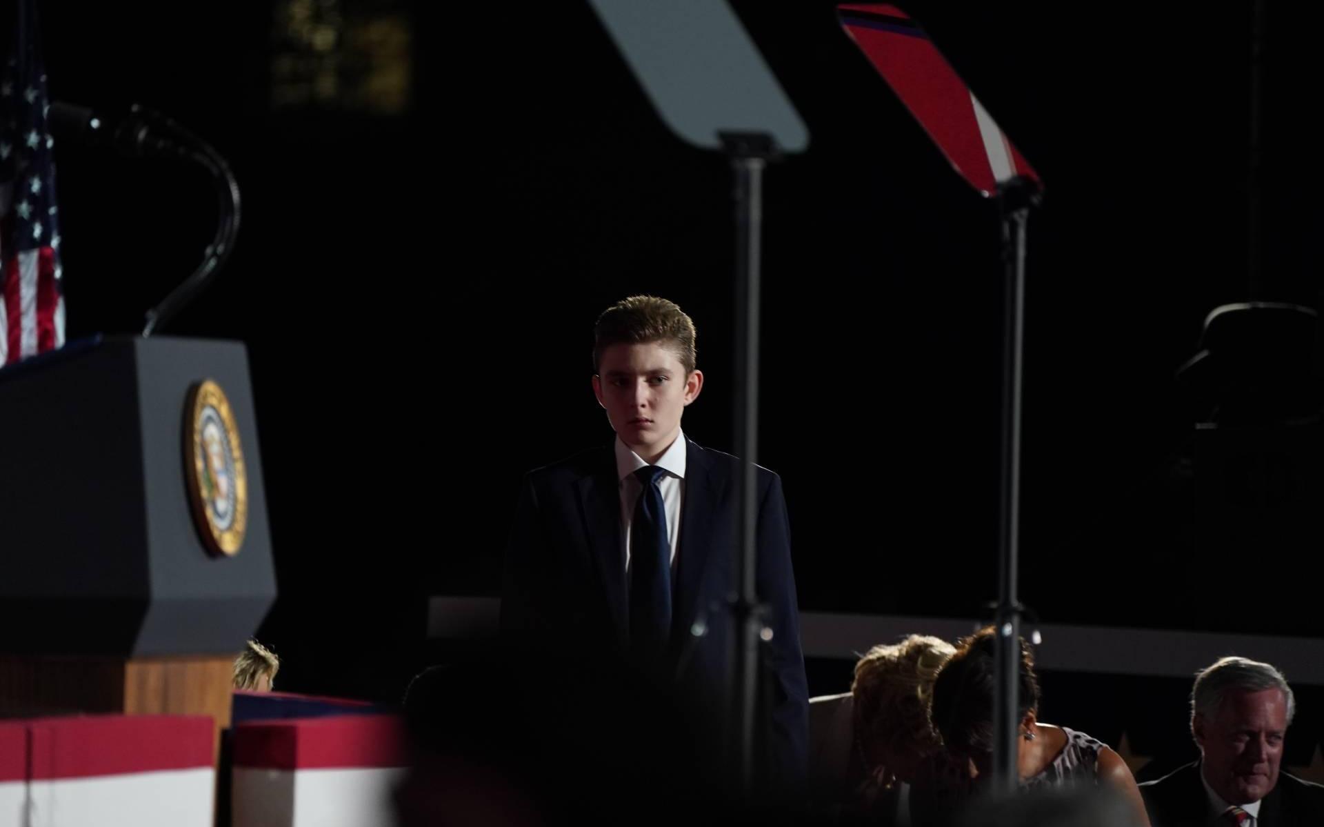 14-jarige zoon Barron Trump test negatief op corona