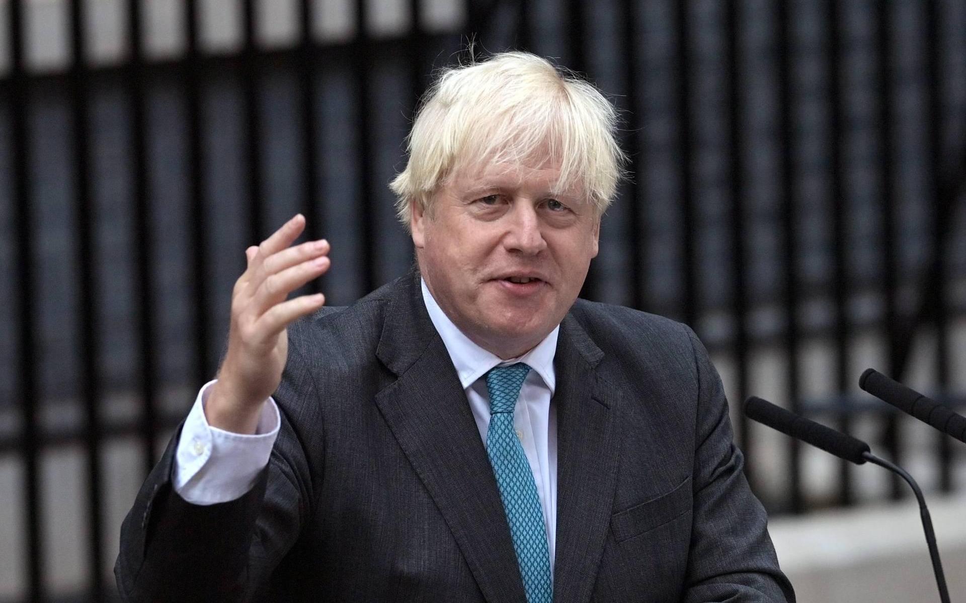 Boris Johnson.