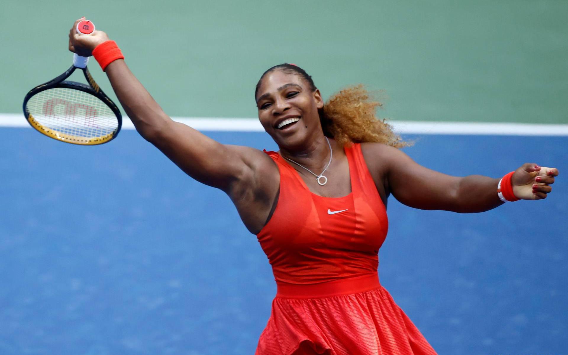 Serena Williams naar de tweede ronde US Open