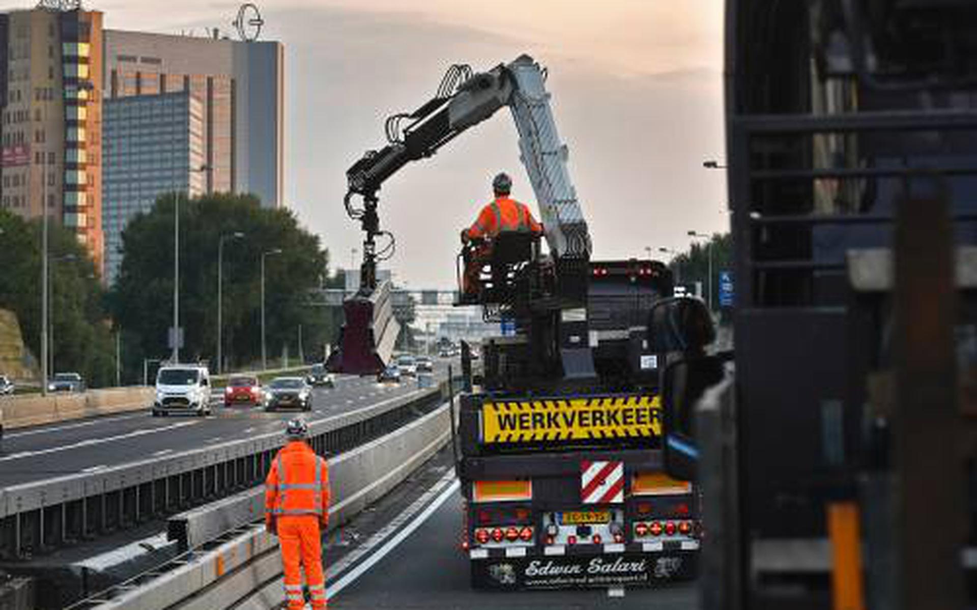 Fikse Files Verwacht Door Afsluiting A10 West - Dagblad Van Het Noorden