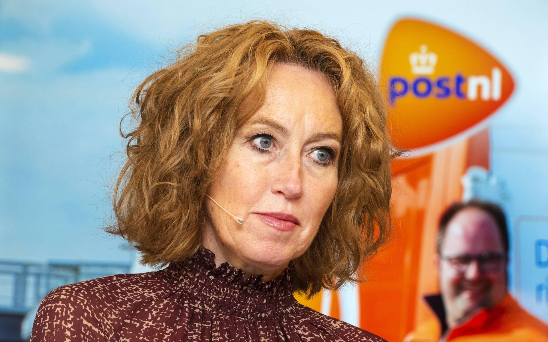 Bestuursvoorzitter Herna Verhagen van PostNL.