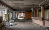 Het voormalige Delfzicht Ziekenhuis ziet er van binnen behoorlijk uitgeleefd uit. Foto: ProNews