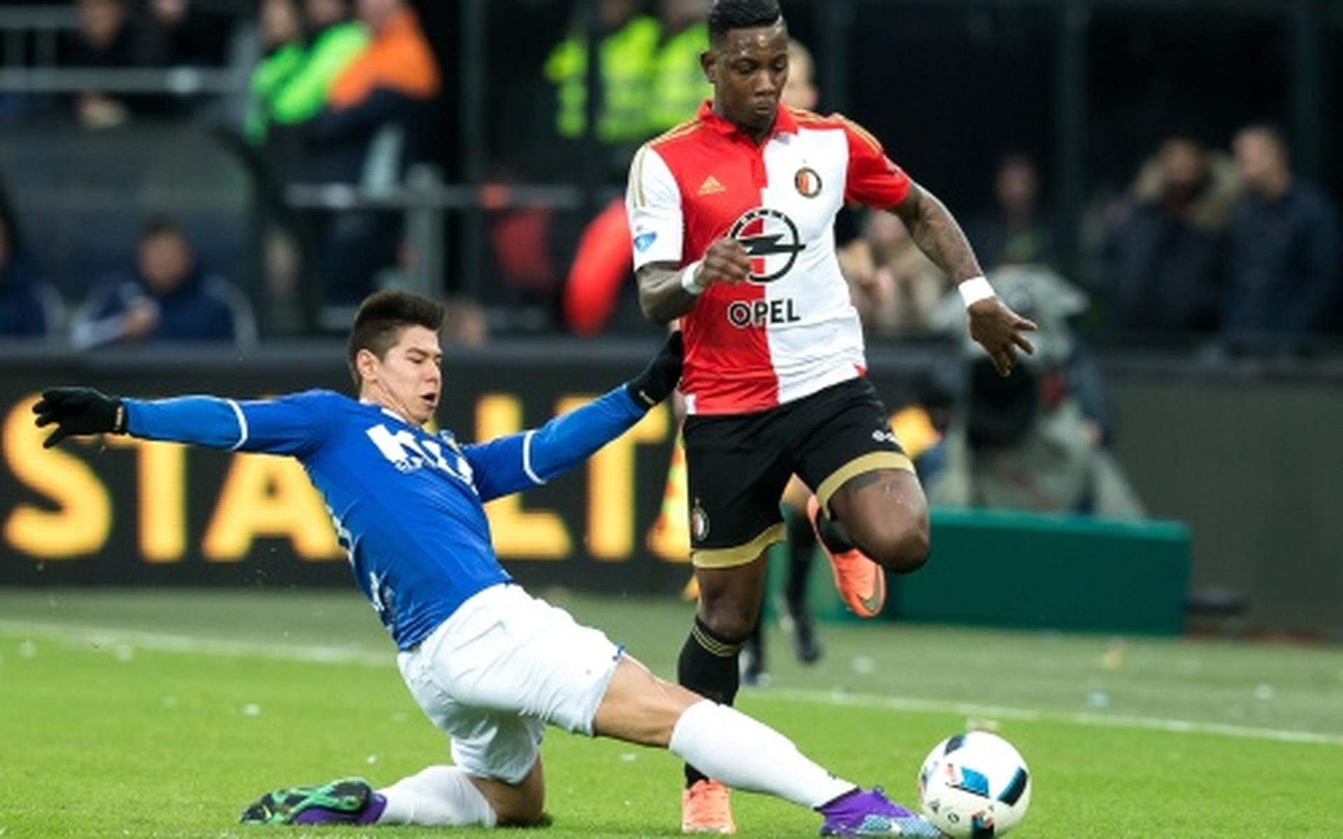 Gelijkspel Feyenoord tegen Roda JC