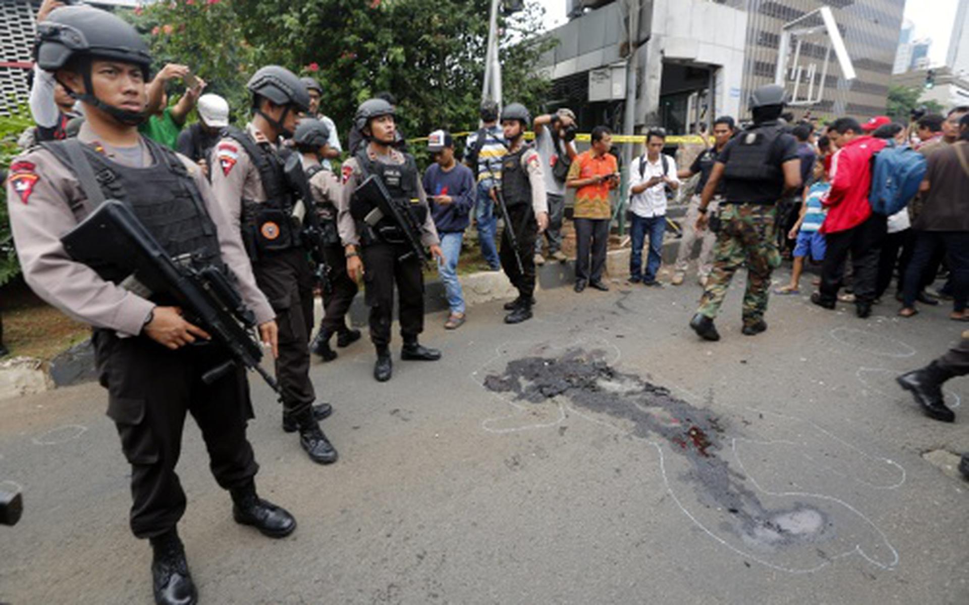 IS achter aanslagen Jakarta
