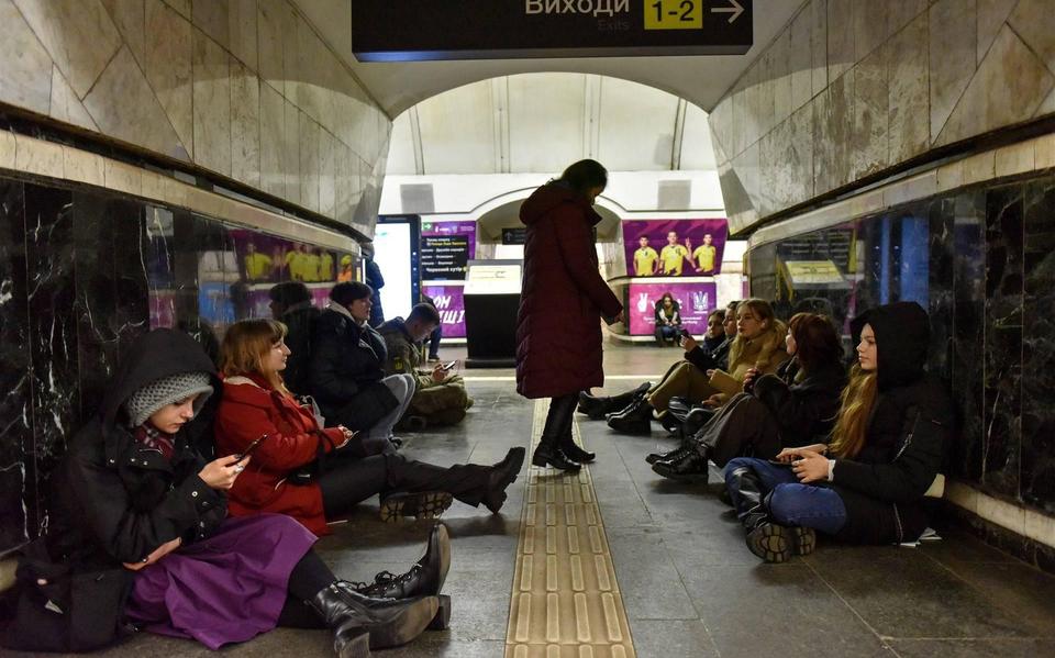 Luchtalarm in grote delen van Oekraïne, ook in Kyiv.