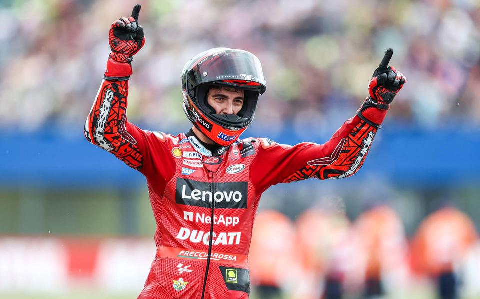 MotoGP-coureur Bagnaia biedt excuses aan na rijden onder invloed