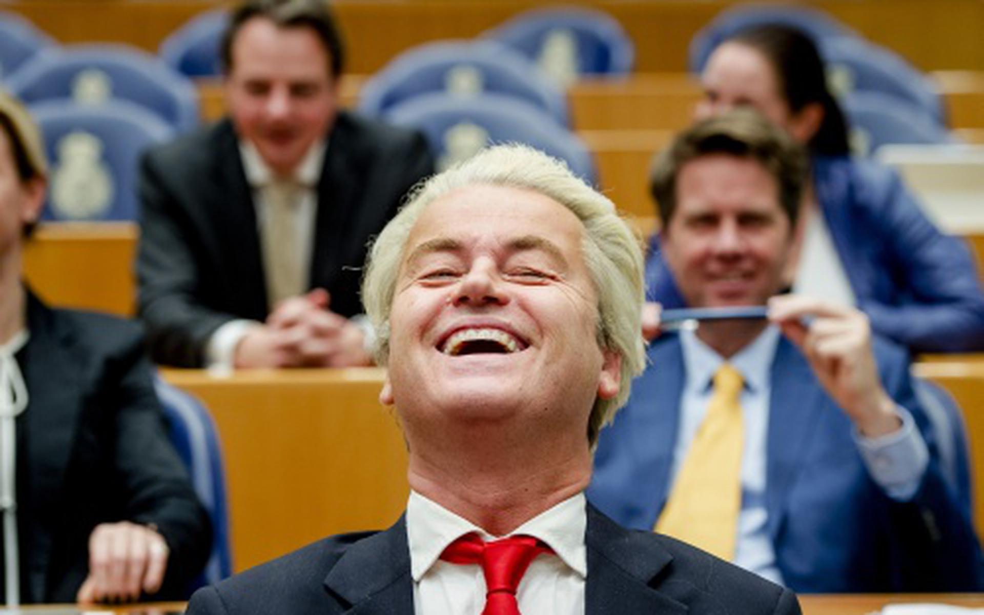 Wilders: zwarte dag voor nepparlement