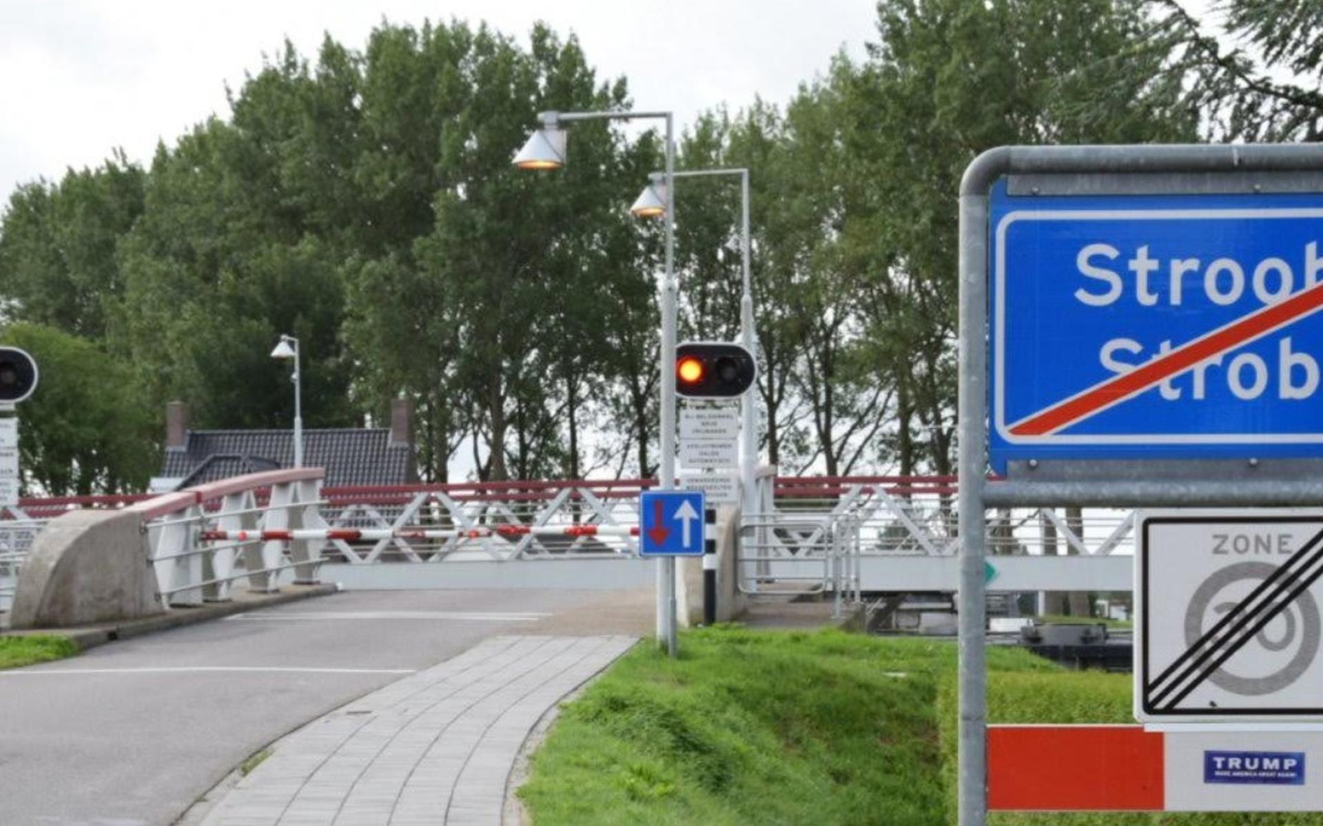Brug bij Stroobos in storing - Dagblad van het Noorden - Dagblad van het Noorden