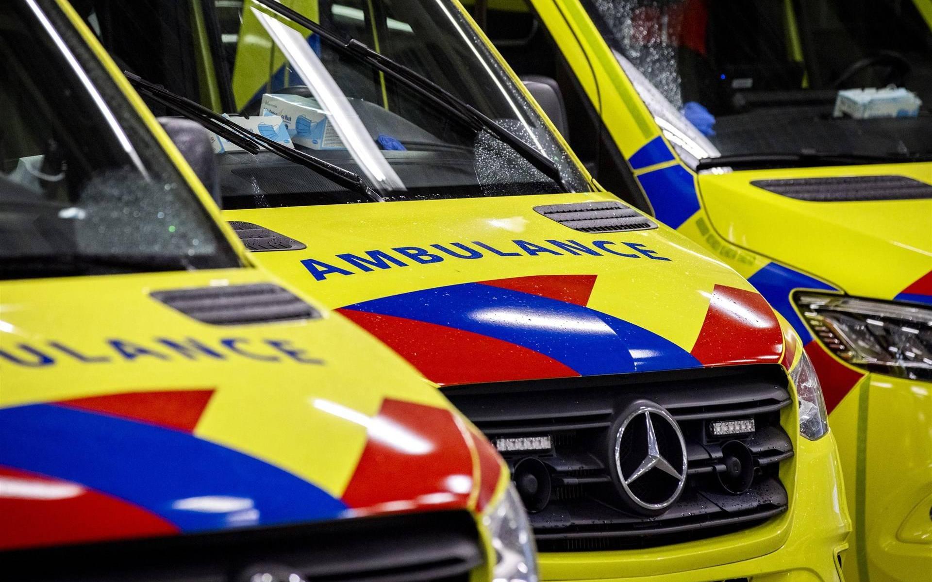 Een ambulance.