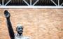 Amsterdamse Olympisch Stadion beklad met antinazi-leuzen