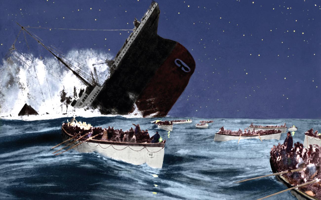 Amerikanen brengen toeristen met mini-onderzeeër naar de Titanic | In
