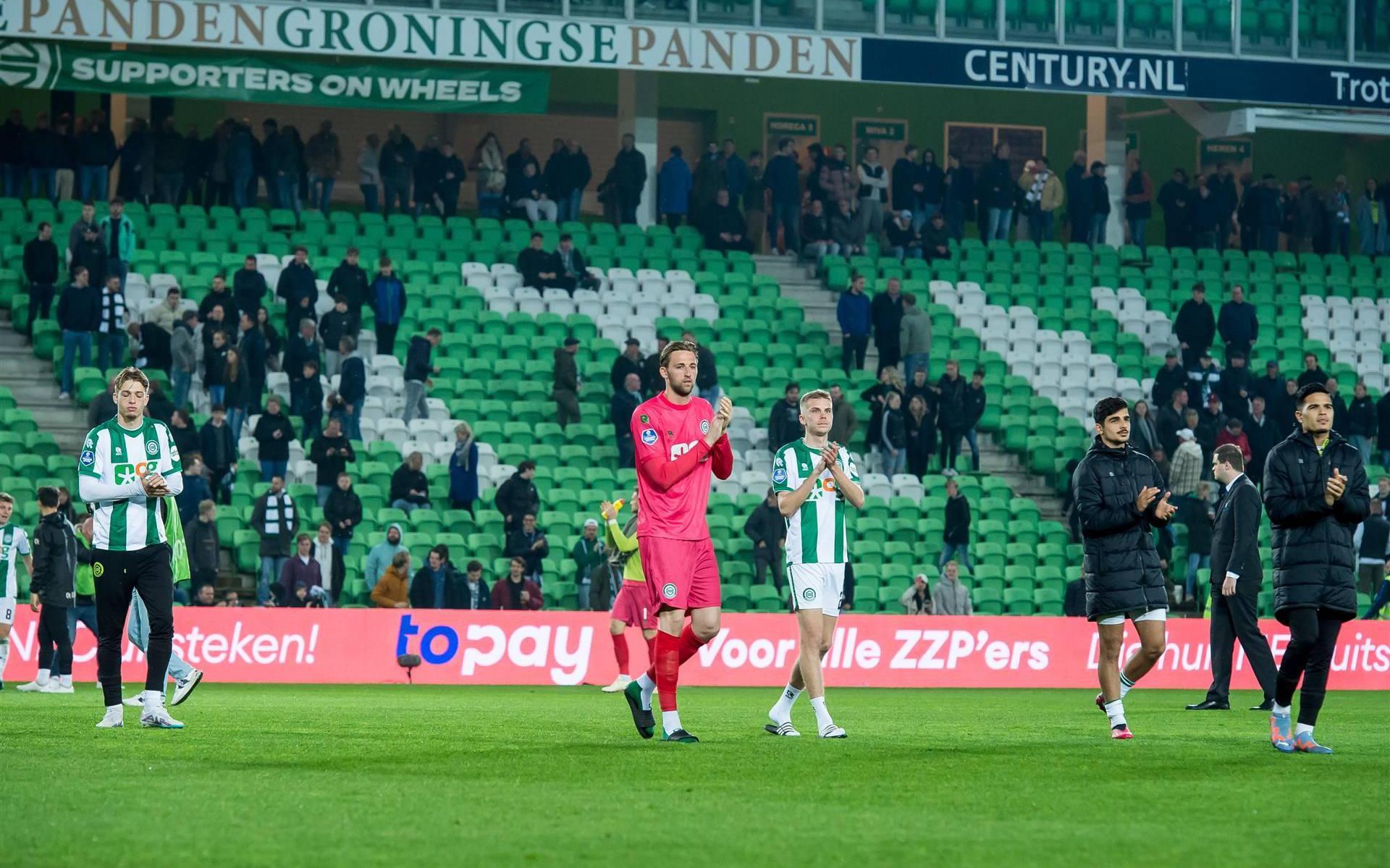 Gestaakt duel FC Groningen - NEC wordt dinsdag uitgespeeld