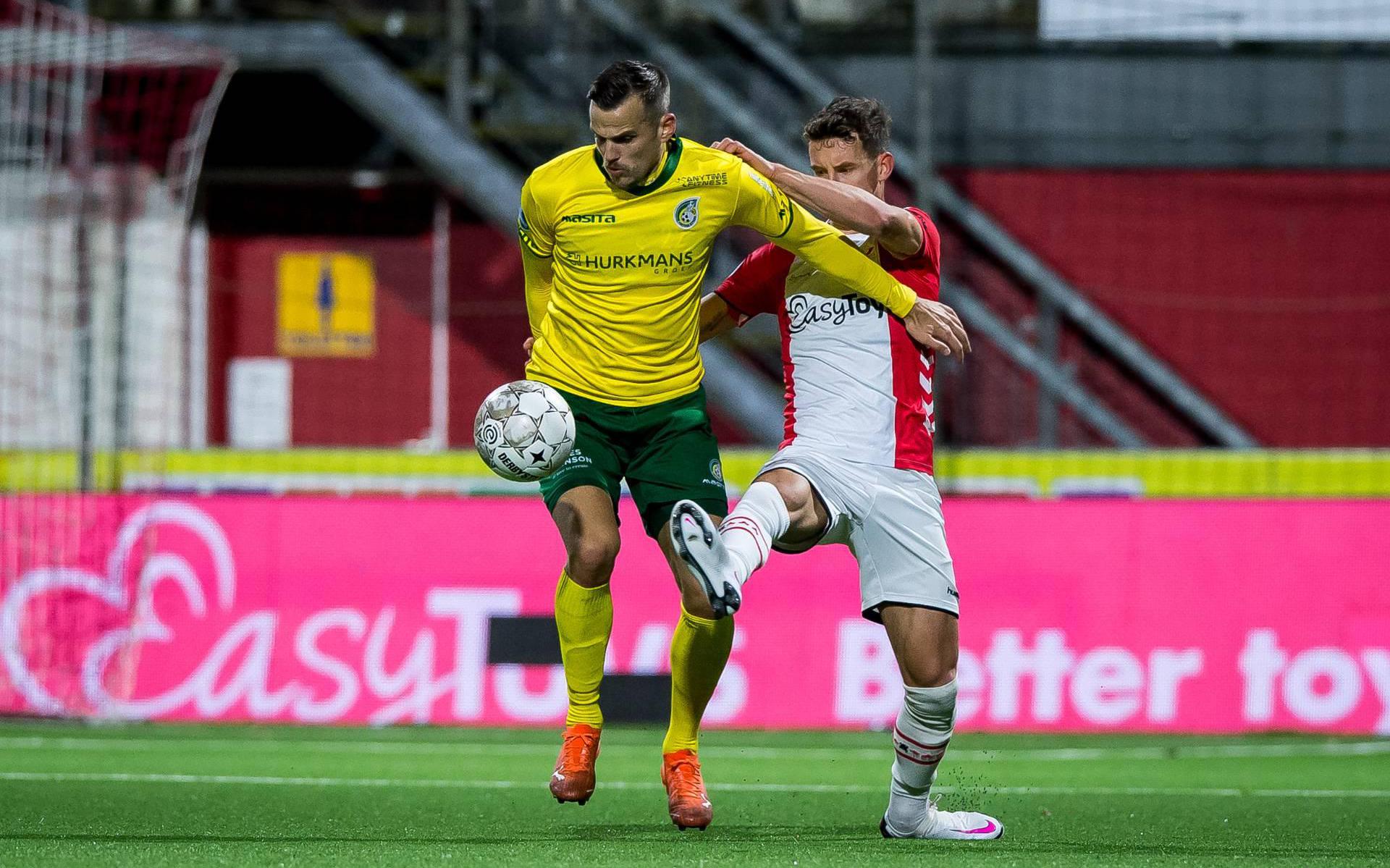 FC Emmen pakt punt na snelle achterstand tegen Fortuna Sittard