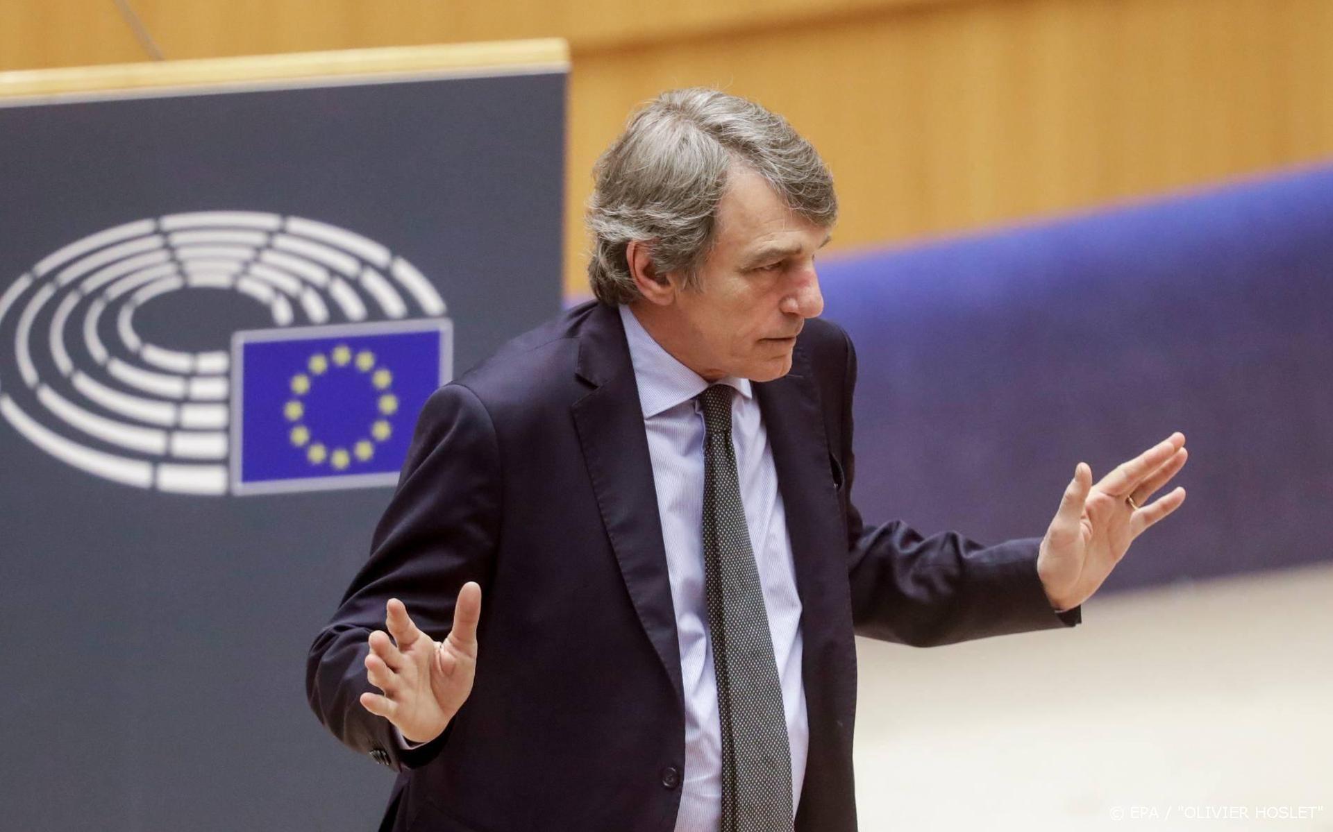 Voorzitter: zitting EU-parlement zo snel mogelijk in Straatsburg