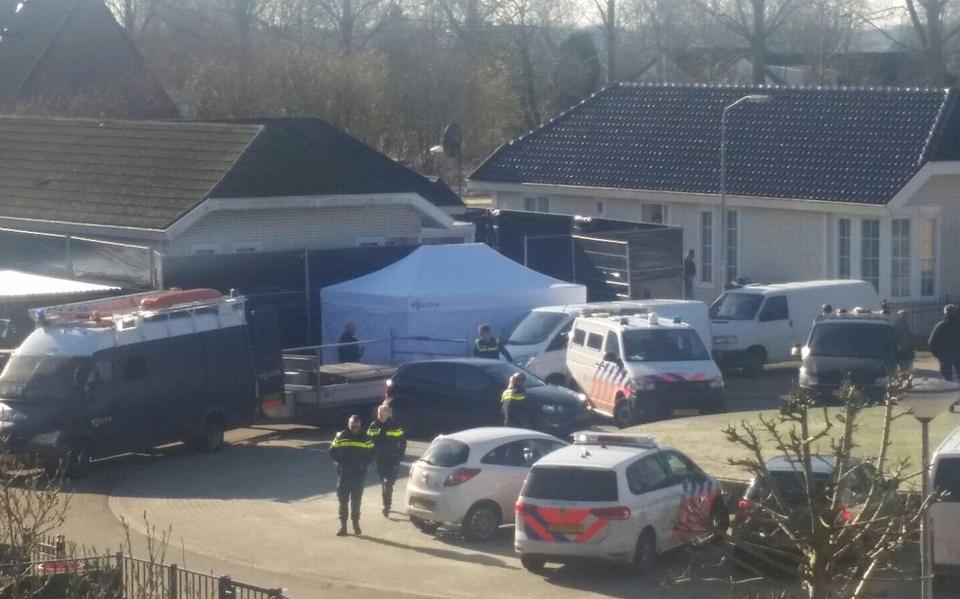 Onderzoek in de kofferbakmoord op het woonwagenkampje in Emmen. 