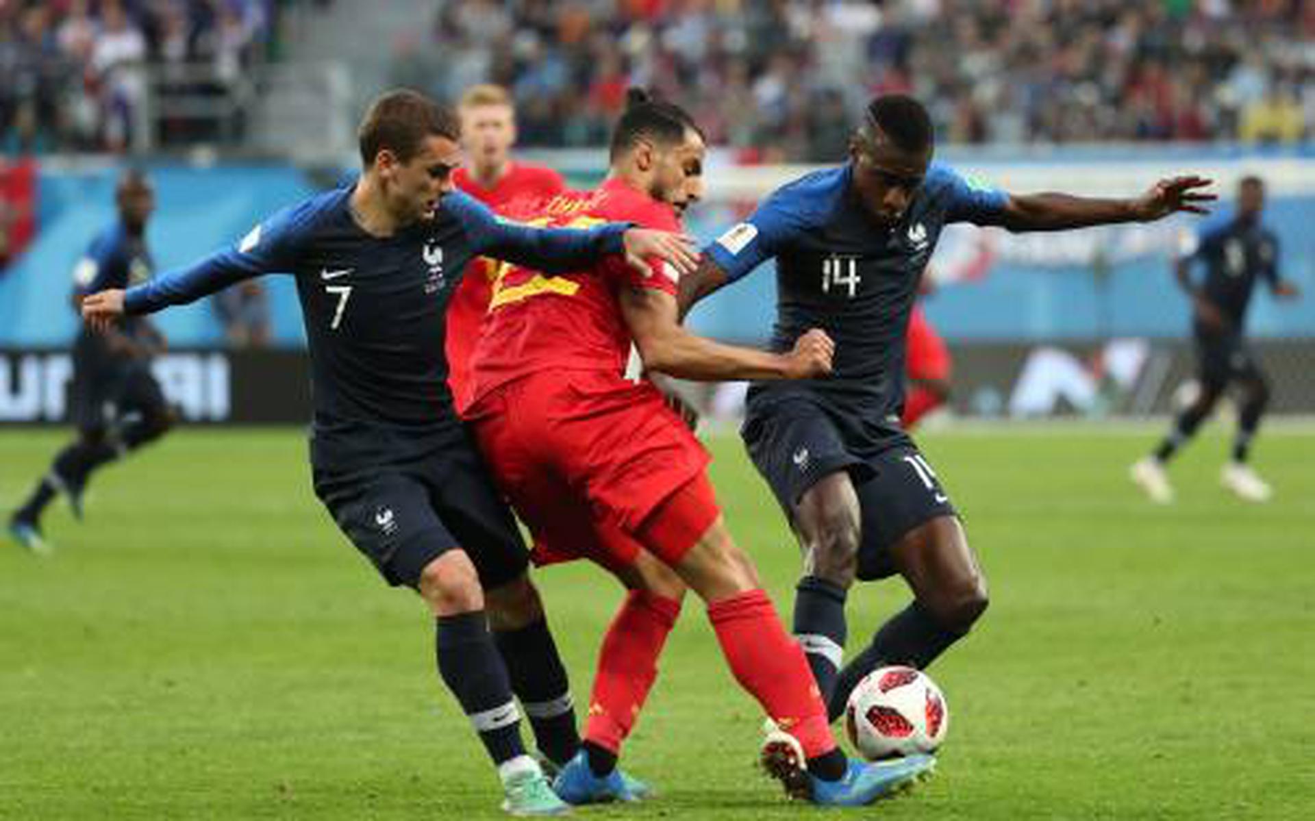 doen alsof last Voorbijganger Frankrijk stuit opmars België op WK - Dagblad van het Noorden