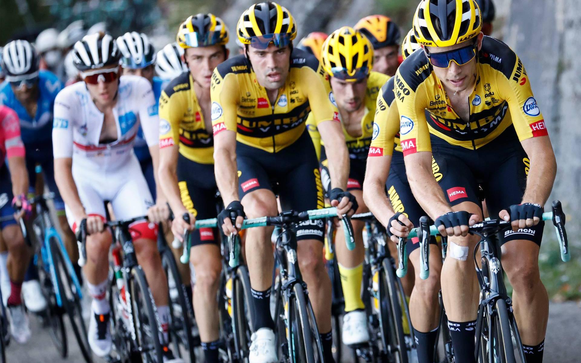 Geen enkele coronabesmetting in Tour de France