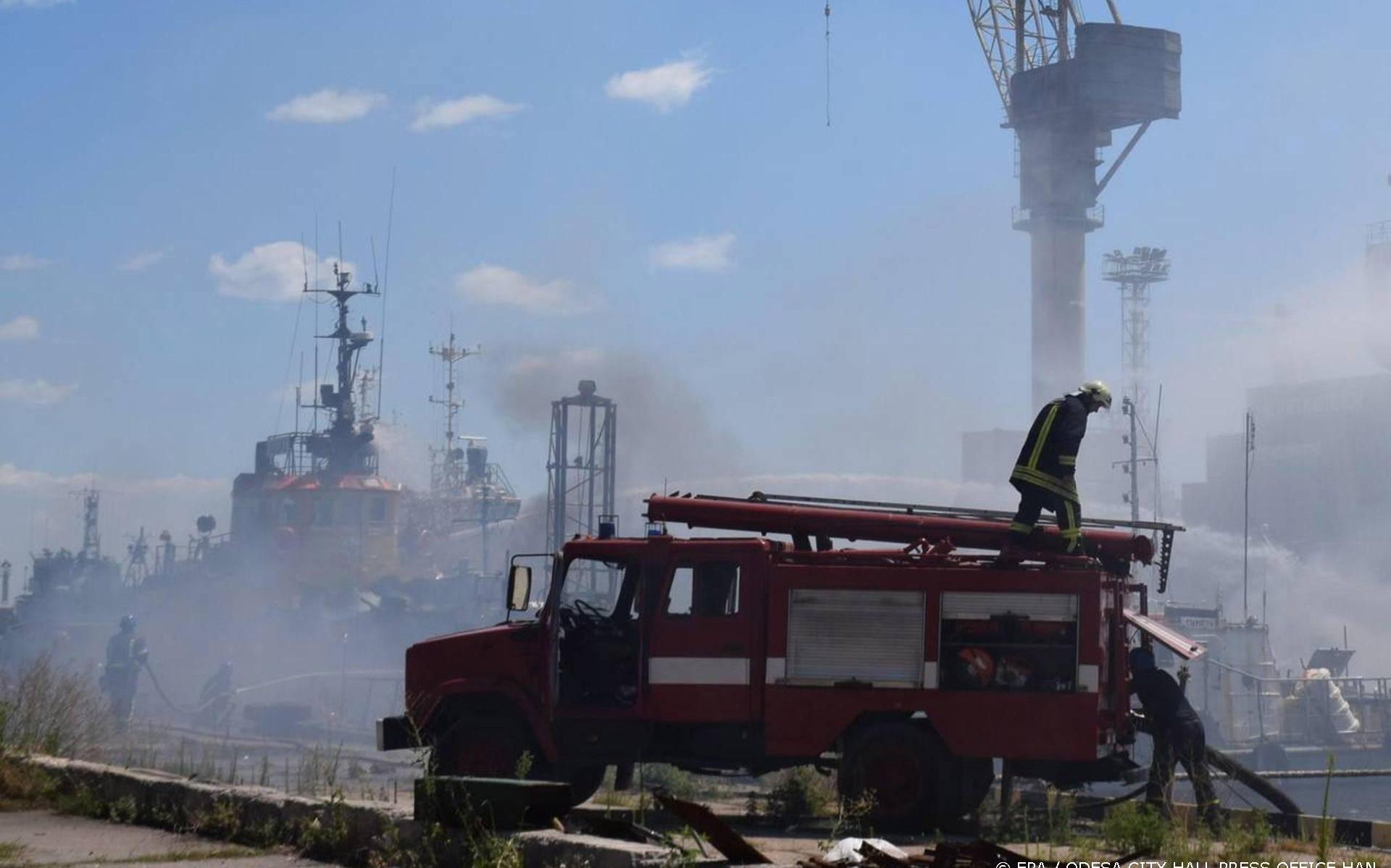 VK: geen info over Oekraïens oorlogsschip in haven Odessa - Dagblad van het Noorden