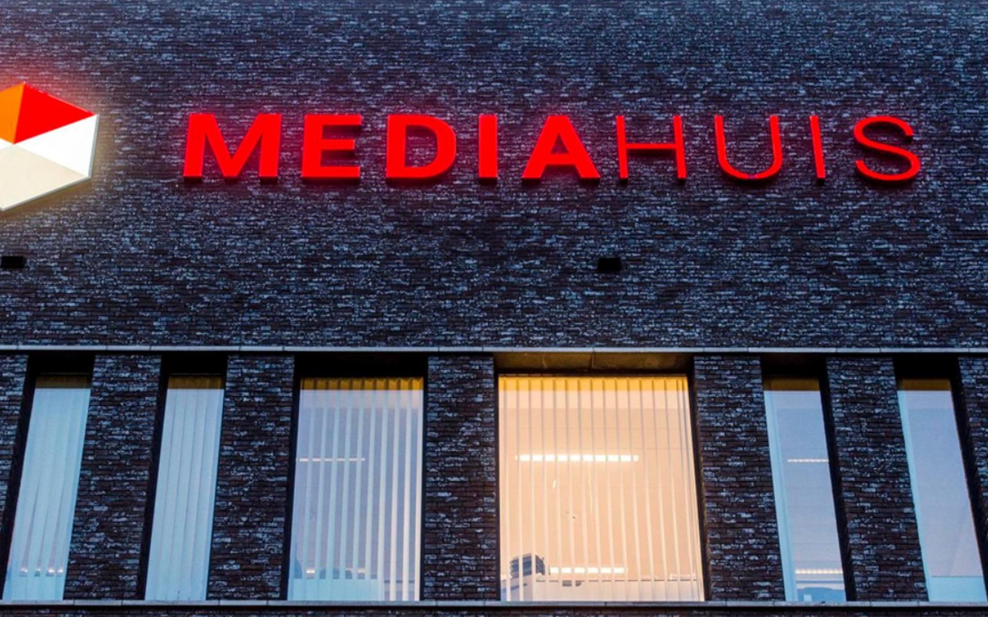 Het hoofdkantoor van Mediahuis in Antwerpen.