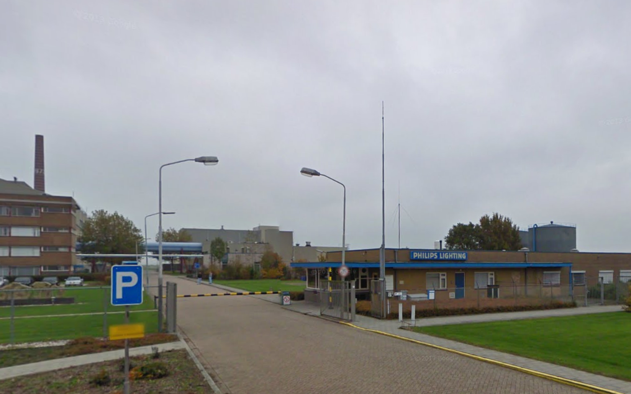 Philips Lighting in Winschoten. FOTO GOOGLE STREETVIEW Philips Lighting in Winschoten. FOTO GOOGLE STREETVIEW