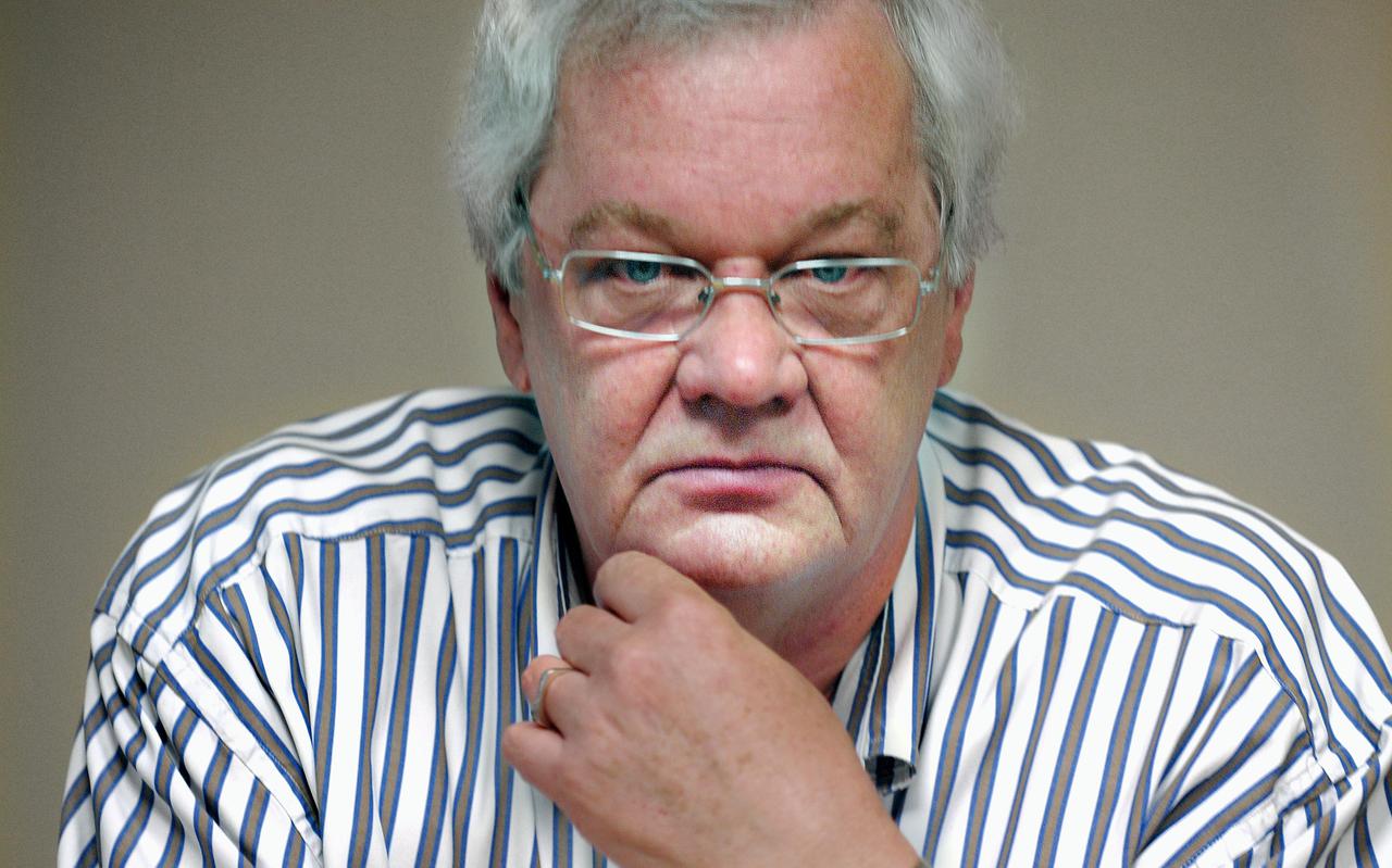 Henk van der Wal in 2009, toen hij opstapte bij werkvoorzieningschap Synergon