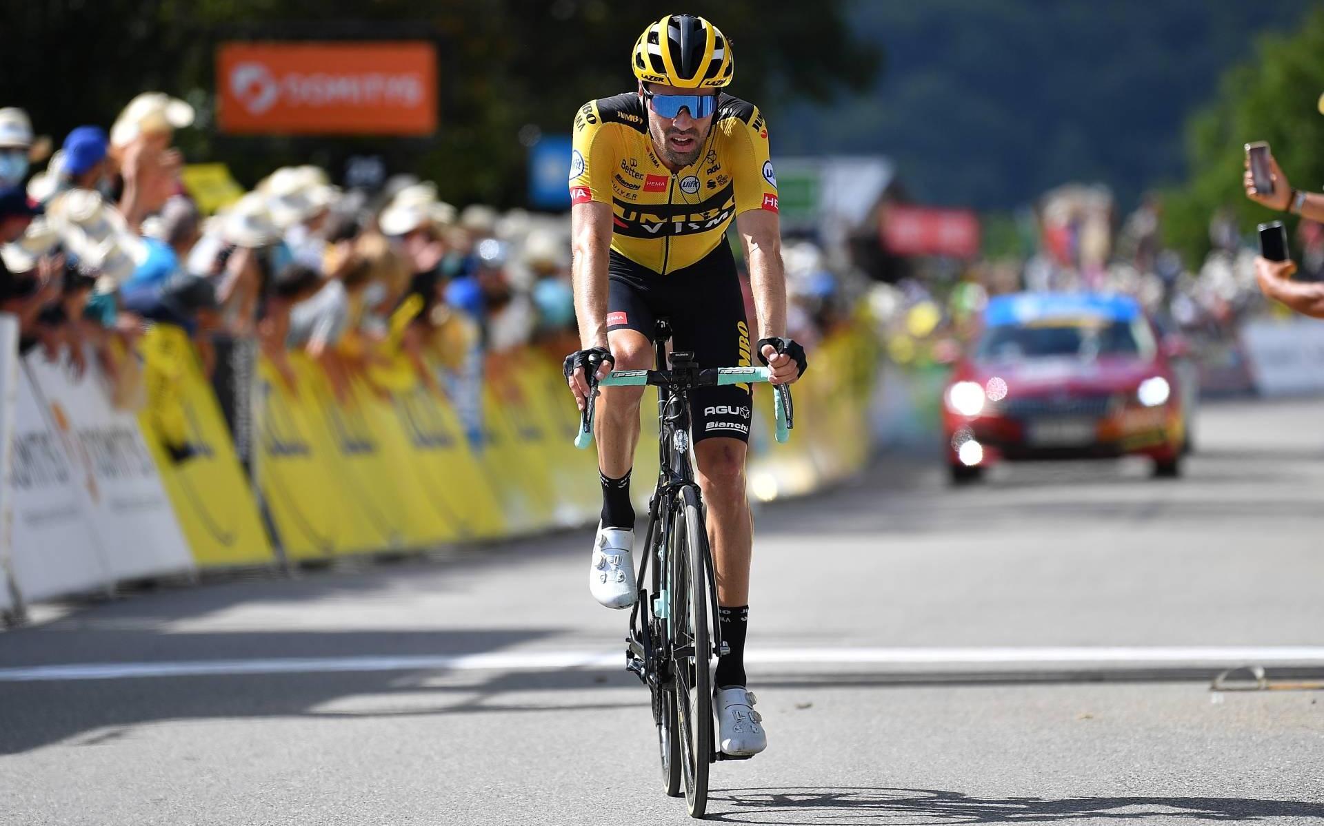 Wielrenner Dumoulin: die afdaling was levensgevaarlijk