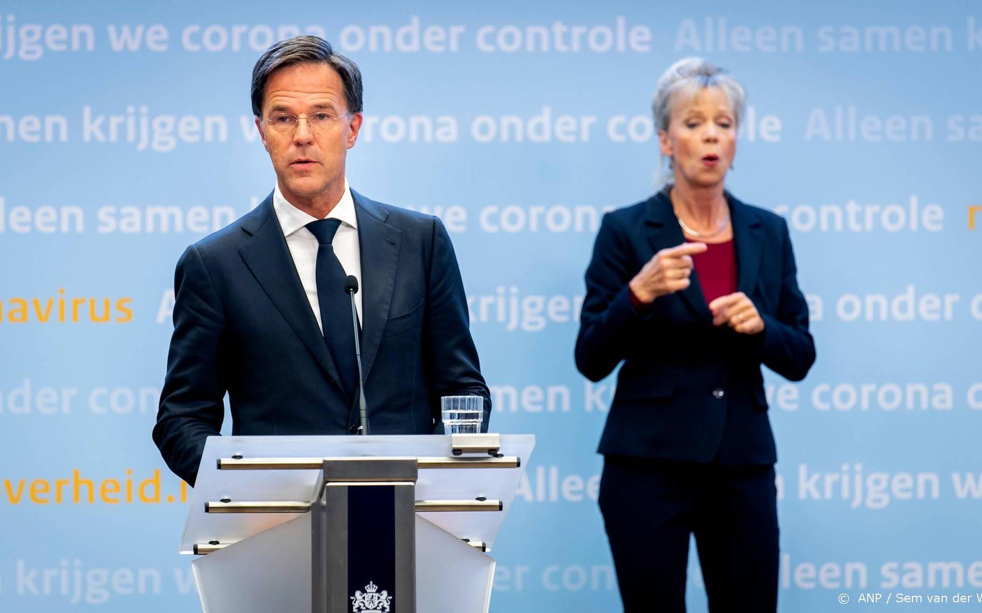 Rutte en De Jonge willen coronasessie 'met iedereen die wil'