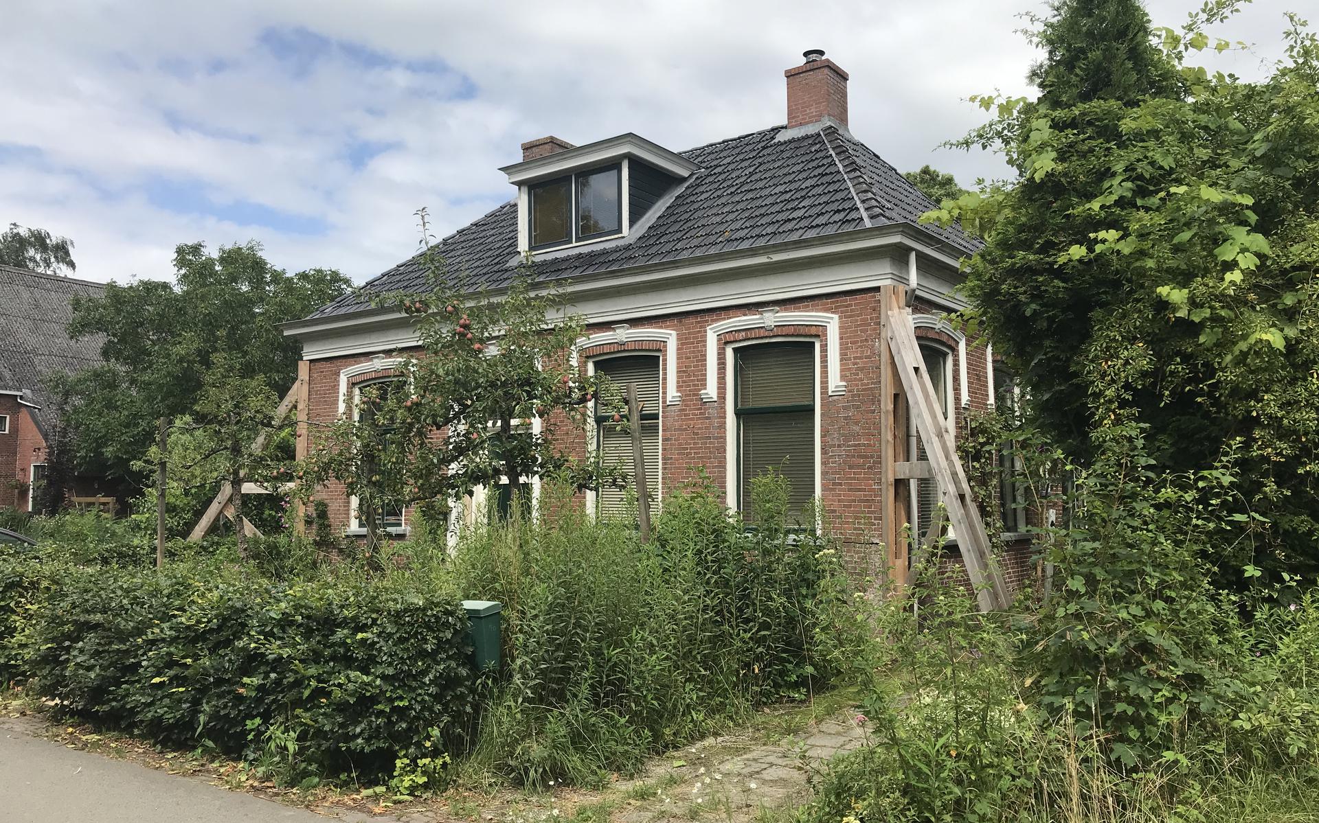 Een huis aan de Kollerijweg in Woltersum wacht op versterking.