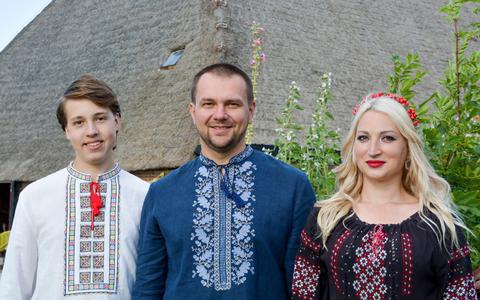 Concert van Oekraïense familie in Niezijl.