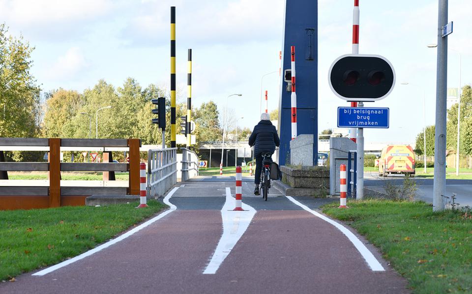 De onmisbare paaltjes zijn nu beter zichtbaar en veiliger gemaakt. Foto: Provincie Groningen