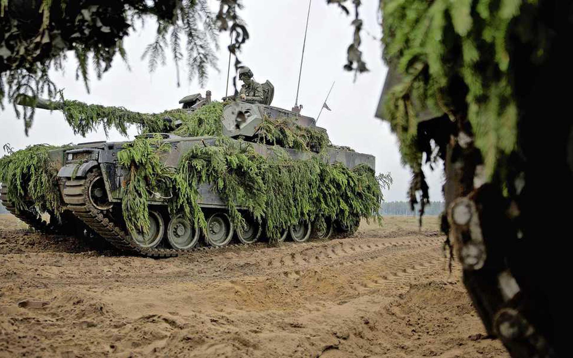 Niederländische Soldaten sind in Litauen nervös.  „Wir stehen für Frieden“