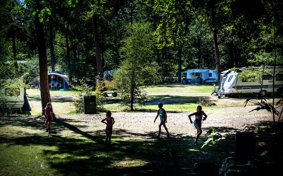 Camping De Berenkuil is voor spelende kinderen, niet voor racende elektrische steps.