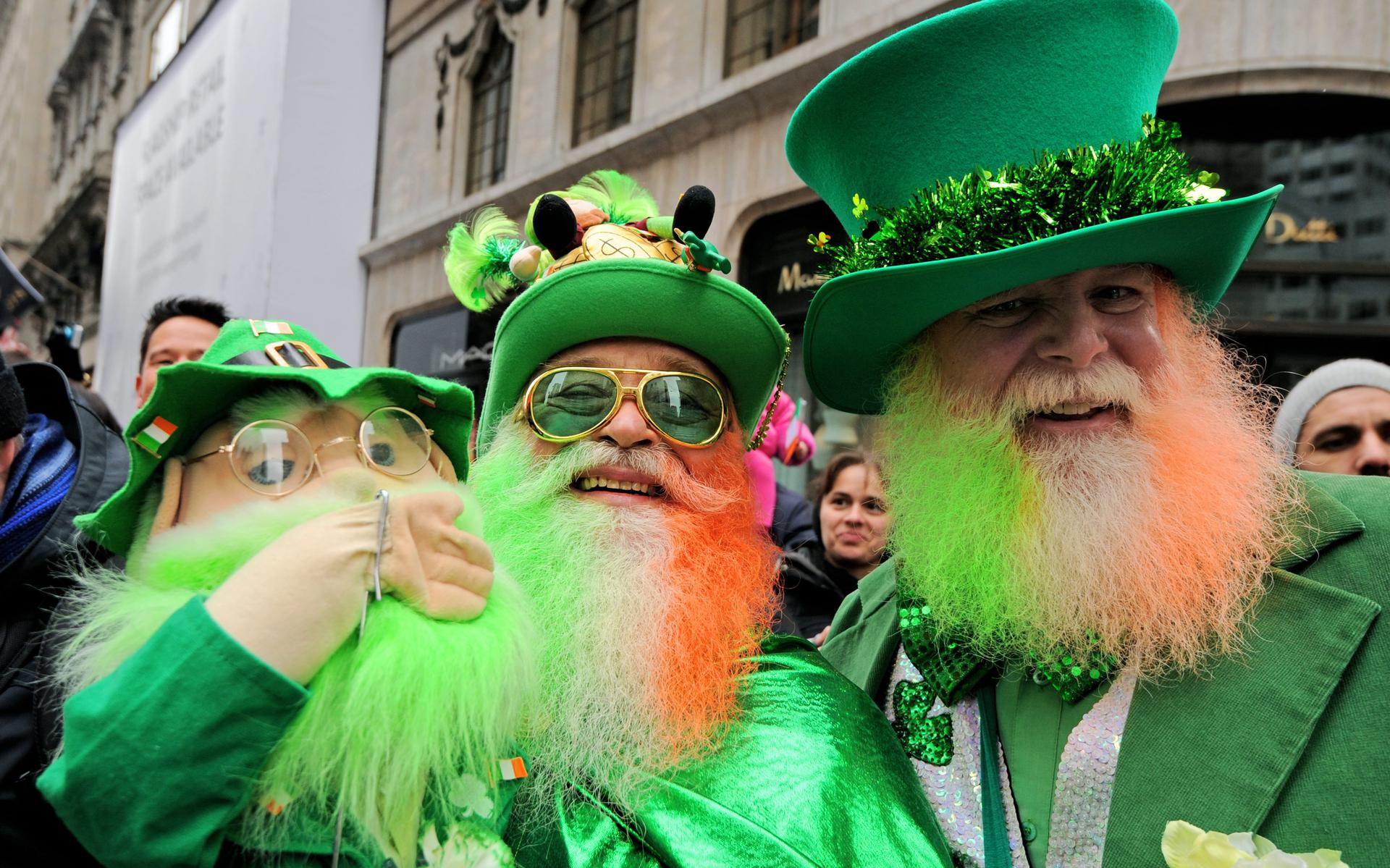 Saint Patrick's Day is de nationale feestdag van Ierland.