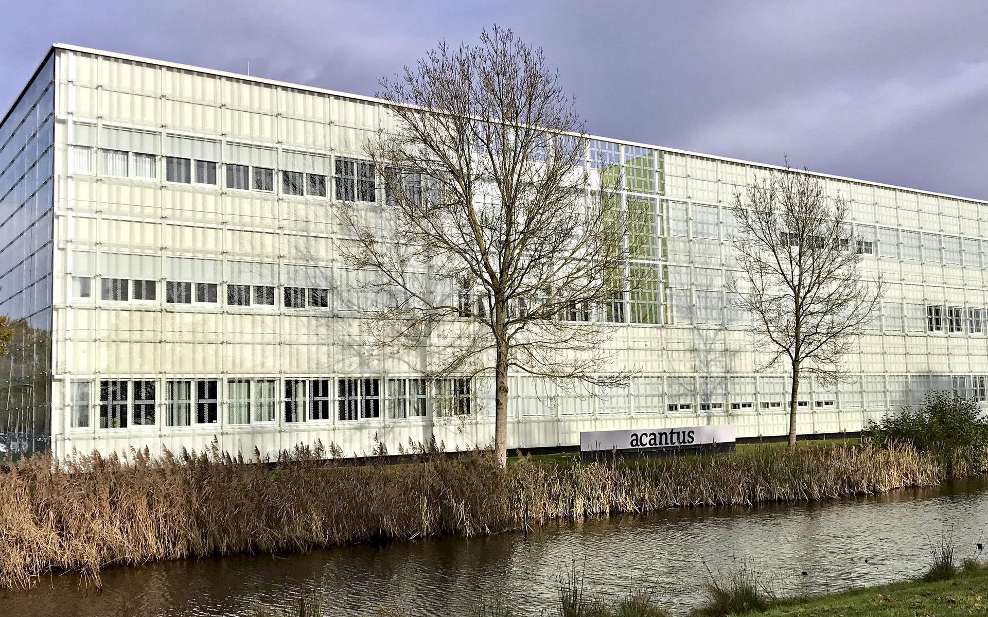 Het hoofdkantoor van Acantus in Veendam.