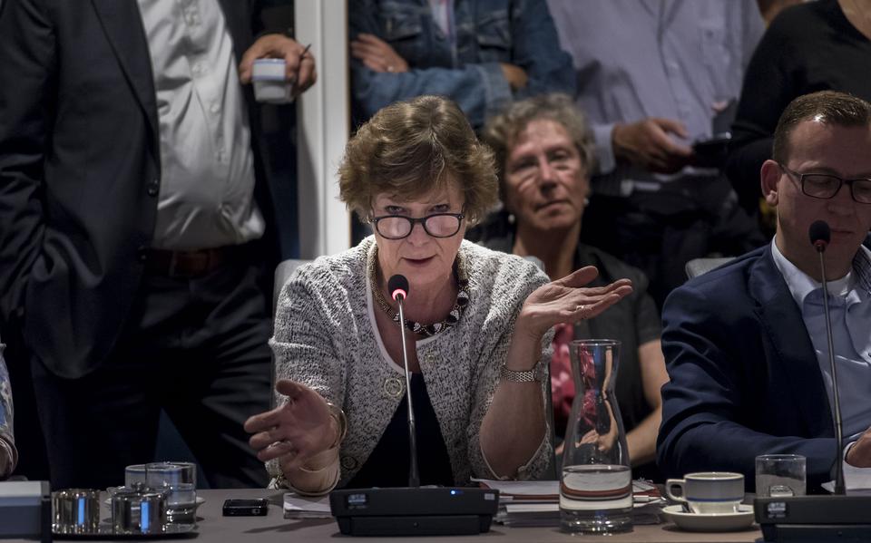 Marjan Bachman, de oud-D66-fractievoorzitter in Haren, zag de helft van alle D66-leden in de opeheven gemeente Haren haar partij verlaten. Foto: Archief DvhN 