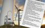 Dreigbrief die bij een hoofdaannemer van windpark Drentse Monden is bezorgd. Foto: Shutterstock/Bewerking: DvhN