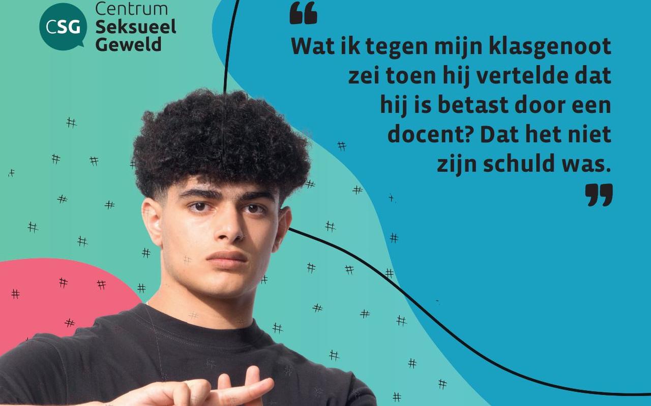 Poster van het Centrum Seksueel Geweld.