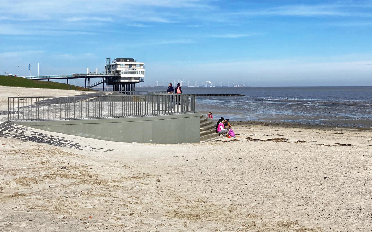 Er is ruimte voor een strandpaviljoen, staat in de fonkelnieuwe strandvisie voor Delfzijl.