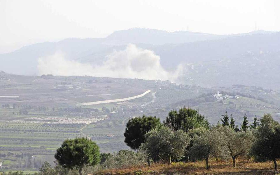 Ter illustratie: rook na een Israëlische aanval op Baalbek, Libanon.