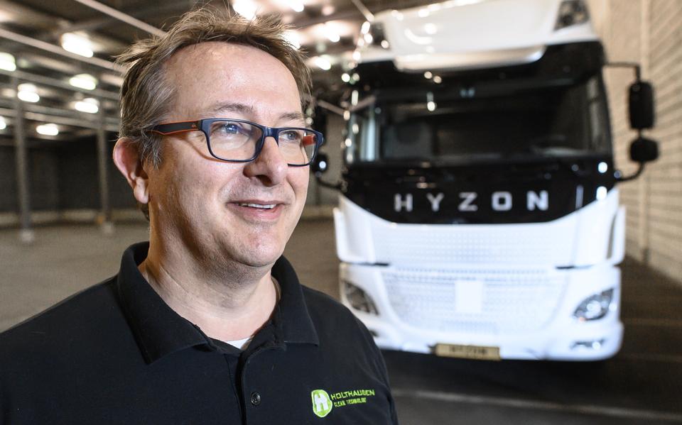Carl Holthausen en Hyzon in betere tijden.