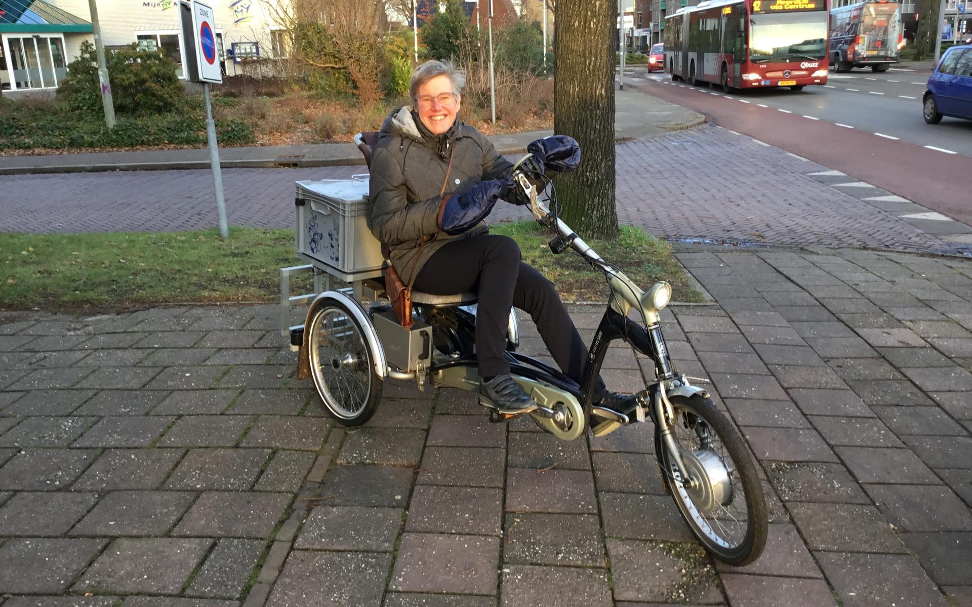 Informatie over de driewielfiets in Smilde. 'Ik heb de vrijheid om te gaan en staan waar en wanneer 