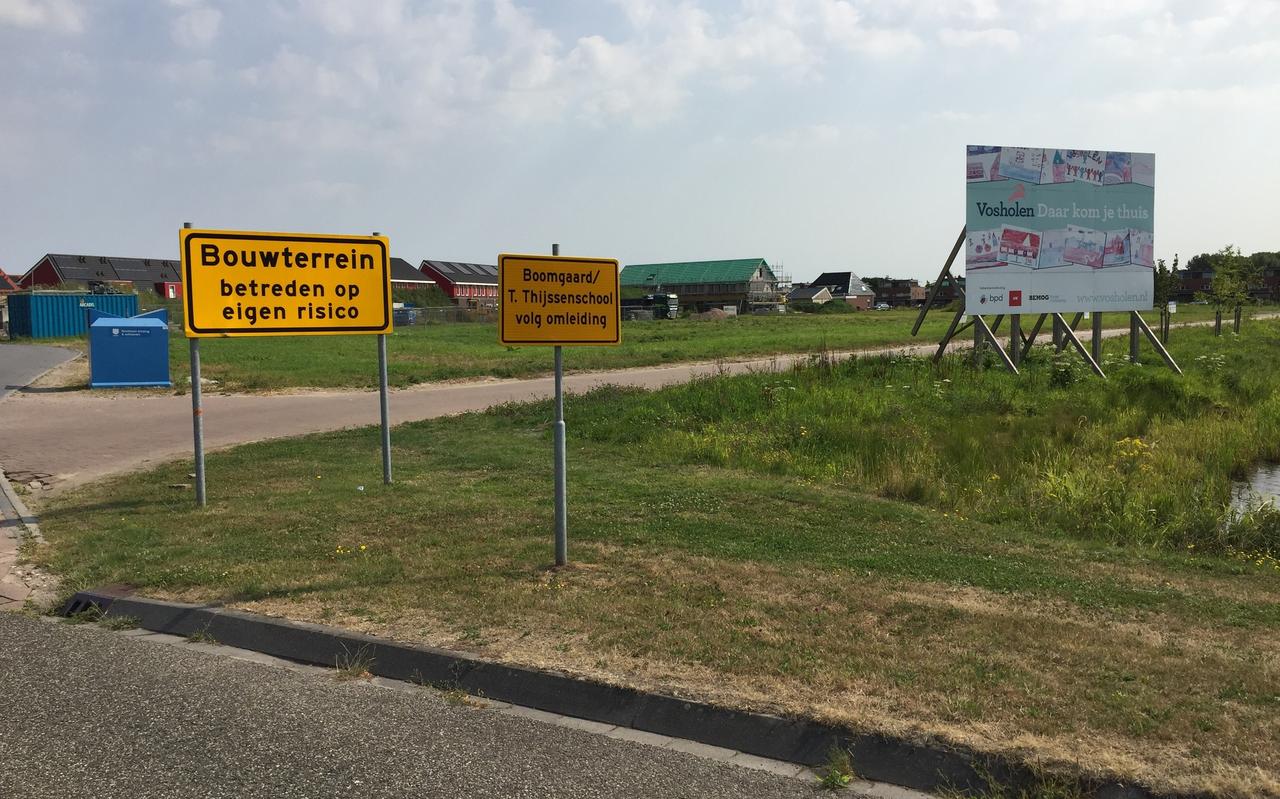 De wijk Vosholen in Sappemeer groeit. De wijk Vosholen in Sappemeer groeit.