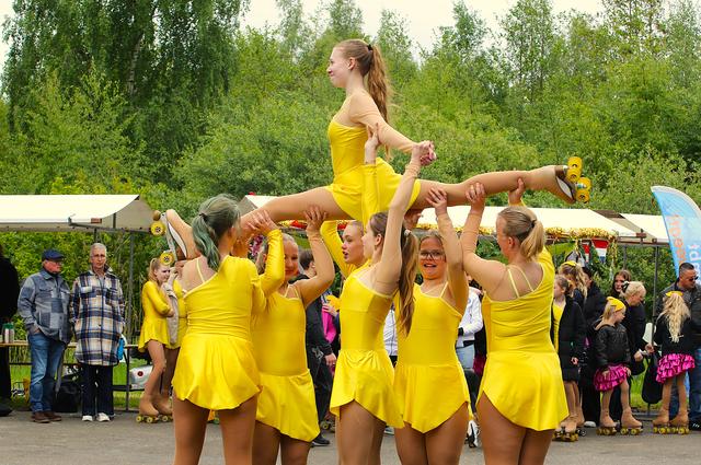 Veel vertier tijdens Dag van het Park in Winschoten. Tal van verenigingen presenteren zich aan het p